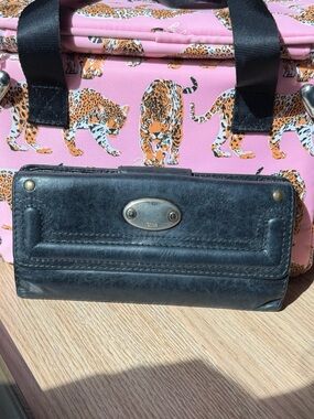 Chloe Black Leather Women's Wallet